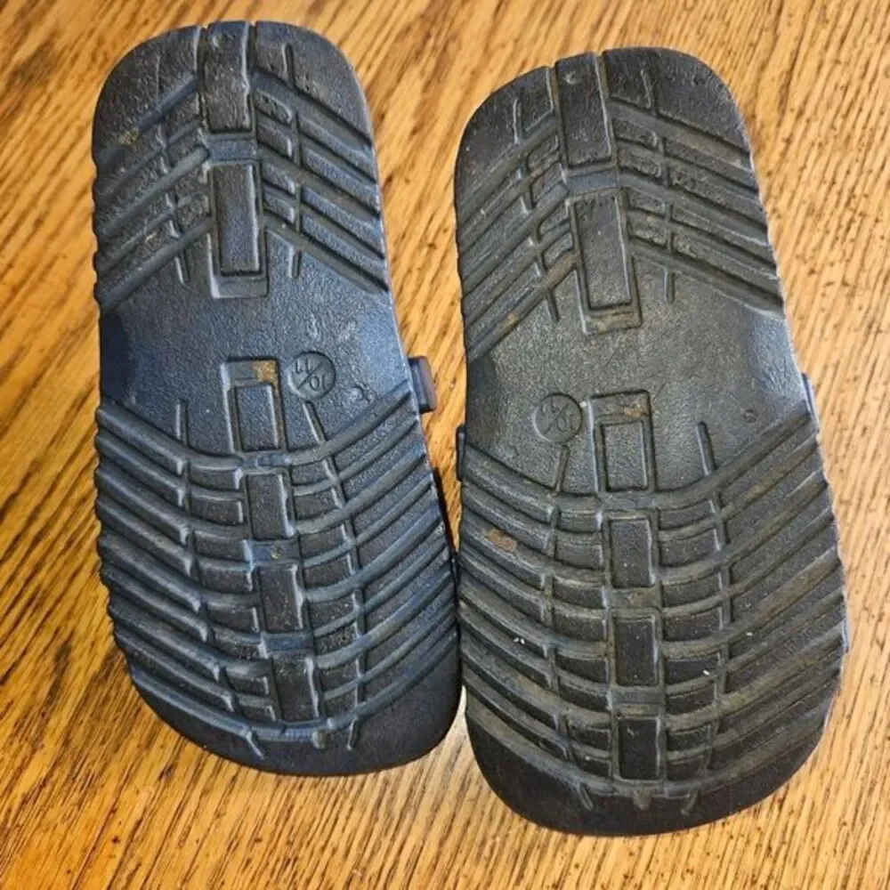 GAP Little Boys Size 9/10 Y2K Flip Flops Retro Beach Shoes‎